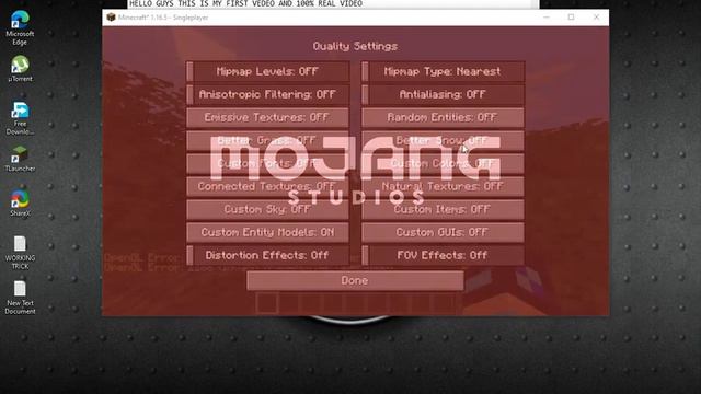 Minecraft Tlauncher Lag fix 100% Working real video Guaranteed /@/ смотреть онлайн