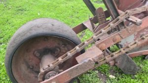 Сеялка самодельная для посадки свекла. Посадили свеклу