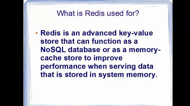 What is Redis? смотреть онлайн