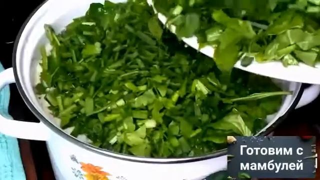 Зелёный борщ с подорожником. ПП суп. Очень вкусный и полезный. смотреть онлайн