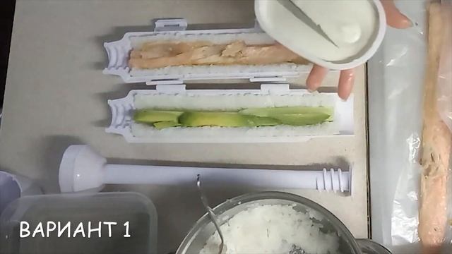 РОЛЛЫ ДОМА, 3 ИДЕАЛЬНЫХ начинки | How to make SUSHI at home step-by-step recipe. смотреть онлайн
