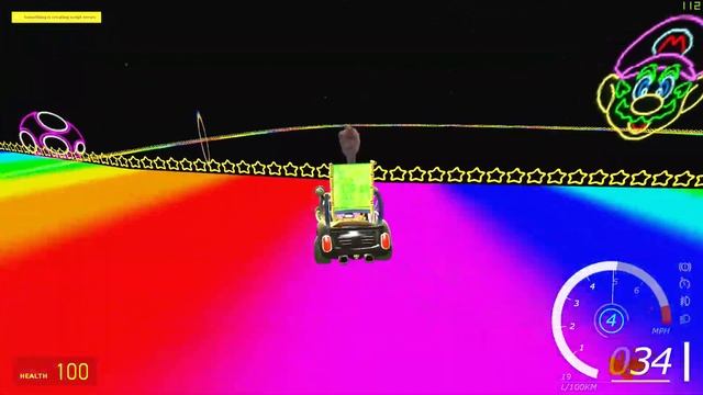HIGHWAY WORM VS RAINBOW ROAD! - Garry's Mod Sandbox смотреть онлайн
