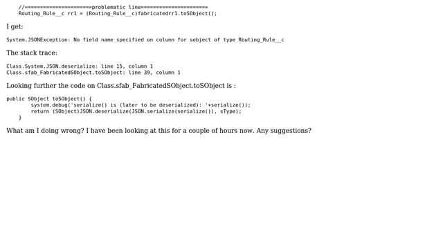 Salesforce: System.JSONException while using the SObjectFabricator library смотреть онлайн