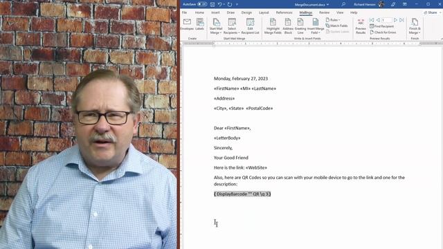 Generate QR Codes with Mail Merge: Step-by-Step Guide to Linking Word and Access смотреть онлайн