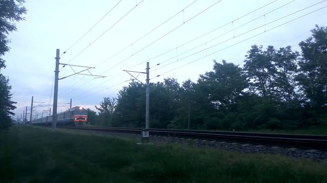 Дизель-поезд ДР1А-323 сообщением Жлобин – Калинковичи смотреть онлайн