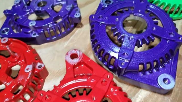 Powdercoating complete, ready for assembly. Thank you for your business.? Js-Alternators.com смотреть онлайн
