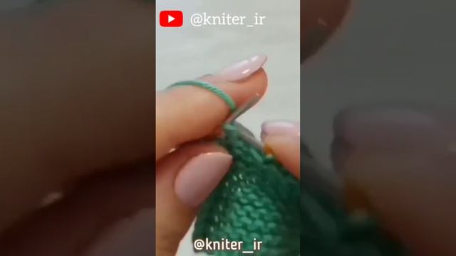 💚 How to Knit🧶Красивый край изделия (Кромочные)#kniter_ir #knittingforbeginners #stricken #knitting смотреть онлайн