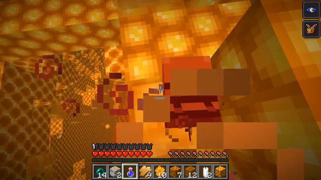 ПРОНИК В УЛЕЙ К ПЧЕЛАМ В МАЙНКРАФТ ВЫЖИВАНИЕ С МОДАМИ #minecraft #майн #моды #minecraft #пчелы #уле смотреть онлайн