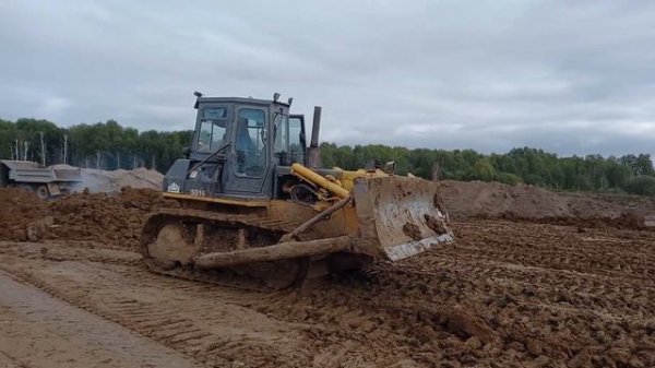 Строительство второго тентового Ангара и отсыпка третьего. Часть 4.