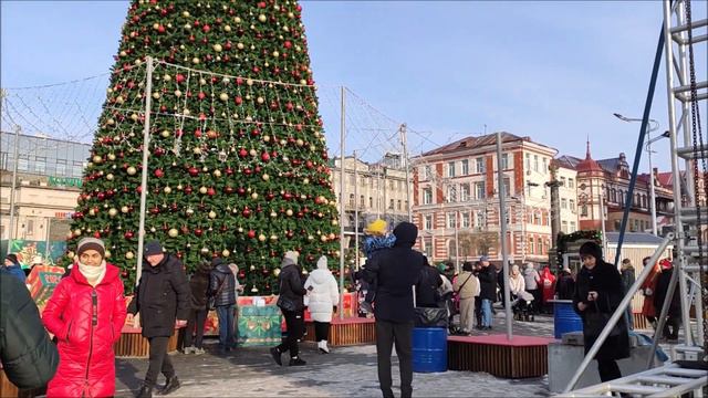 Новогодний городок , 1 января 2024. Владивосток смотреть онлайн