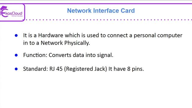 #Networking 5 NIC-Network Interface Card | Ekascloud | Tamil смотреть онлайн