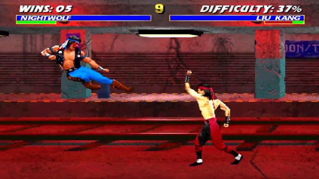 Mortal Kombat Trilogy Nightwolf Playthrough (2023)