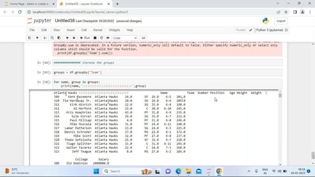 Session07: Grouping data in Pandas Dataframe || Grouping Rows in Pandas Dataframe смотреть онлайн