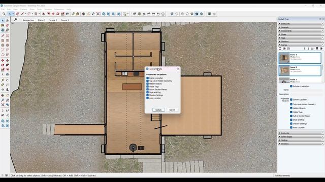 How to Update MULTIPLE SCENES at One Time in SketchUp! смотреть онлайн