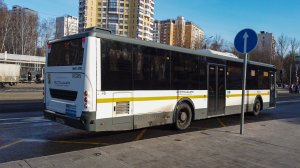 345 маршрут автобуса. 20.03.2023 год. Химки.