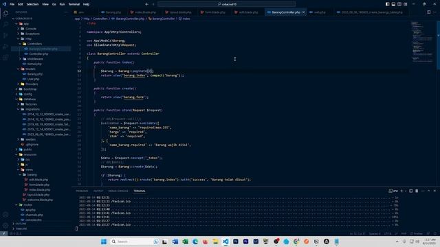 Laravel 10 Dan Bootstrap 5 - Cara membuat pagination смотреть онлайн