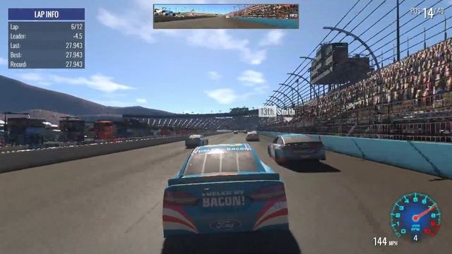 PS4 NASCAR Heat Evolution Phoenix Gameplay