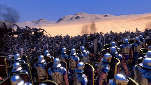 ROMAN ARMY vs ORC ARMY | Ultimate Epic Battle Simulator смотреть онлайн