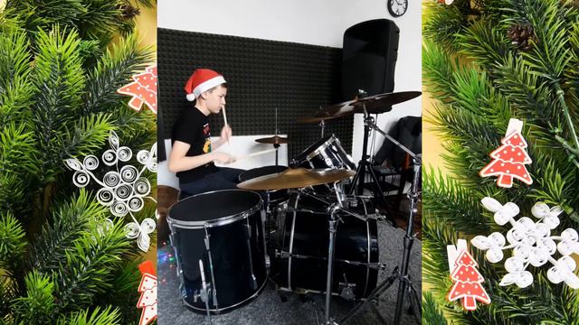 Merry Christmas (Rx Beats Trap Remix) (DRUM COVER) смотреть онлайн