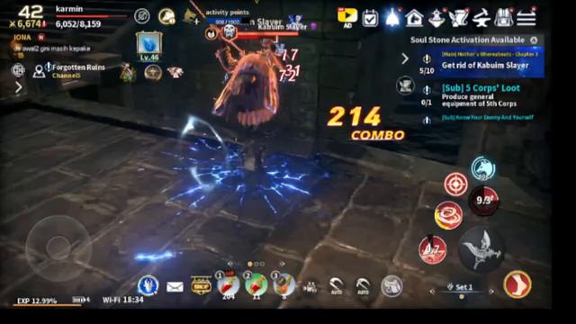 Kejar Level 50 Game Wemix Icarus M - Guild War смотреть онлайн