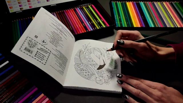 Хобби-VLOG: #16/что раскрашиваю/Хрупкий мир смотреть онлайн