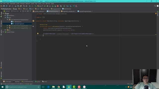 Como crear un Fragment смотреть онлайн