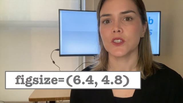 How to change the matplotlib figure size with figsize and rcParams || Matplotlib Tips смотреть онлайн