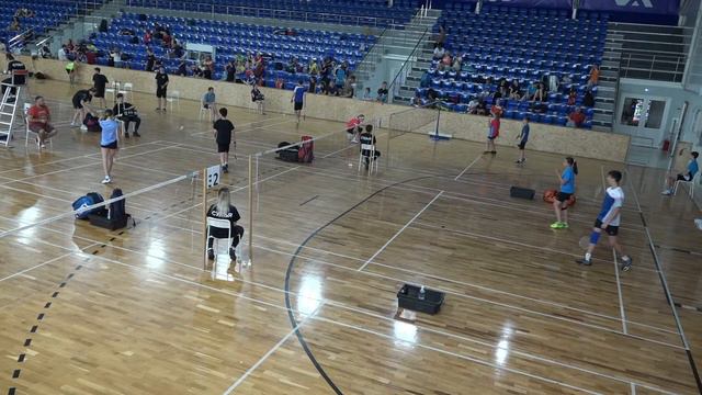 Южный ВЕТЕР. 3 день. Корты 1-2-3. Всероссийские юниорские и юношеские соревнования по бадминтону смотреть онлайн