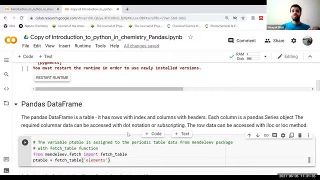 Introductory python for Chemistry | Get Free LinkedIn sharable certificate смотреть онлайн