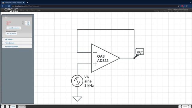 Inverting Amplifier - Op-Amp Circuits (Gain, Resistors, Negative Feedback, Build And Simulate)