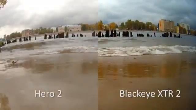Экшн камера AEE Blackeye XTR 2  Vs GoPro Hero 2