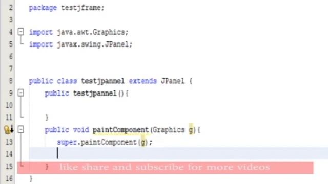 Drawing On The Jpanel Gui Java Programming смотреть онлайн