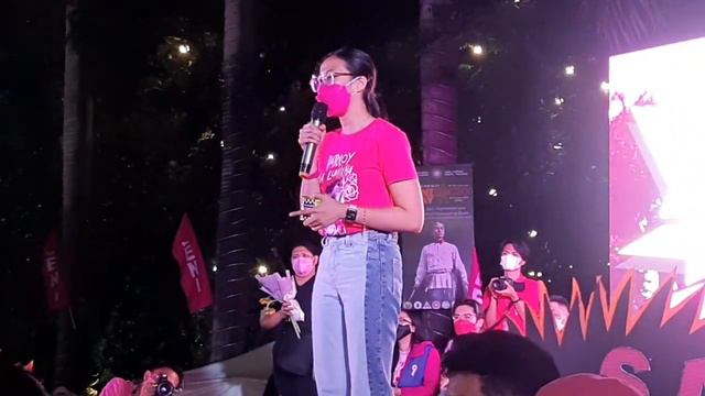 Dr. Tricia Robredo (full speech) • Anak ng Fuchsia - Liwasang Bonifacio Mini Rally смотреть онлайн