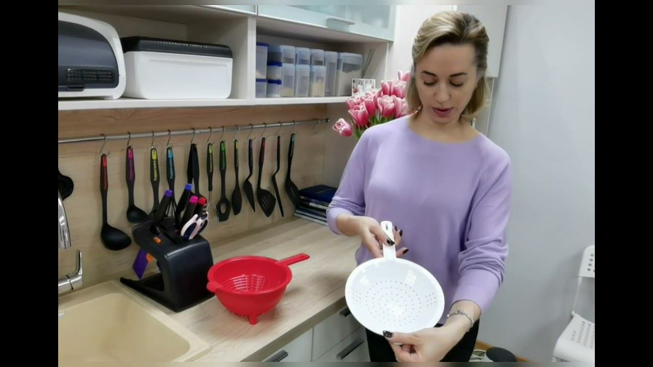 Двойной дуршлаг Tupperware смотреть онлайн