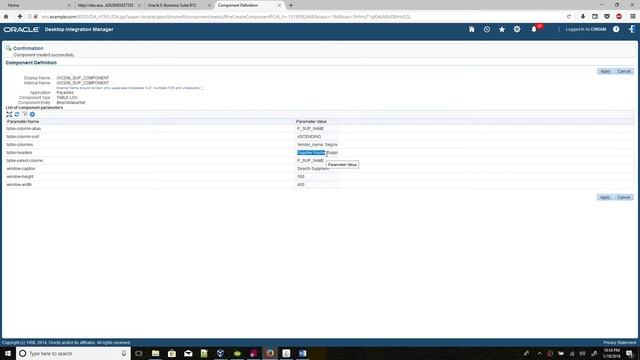 WEBADI LIST LOV, POP LOV, Calendar Creation - Oracle Apps смотреть онлайн