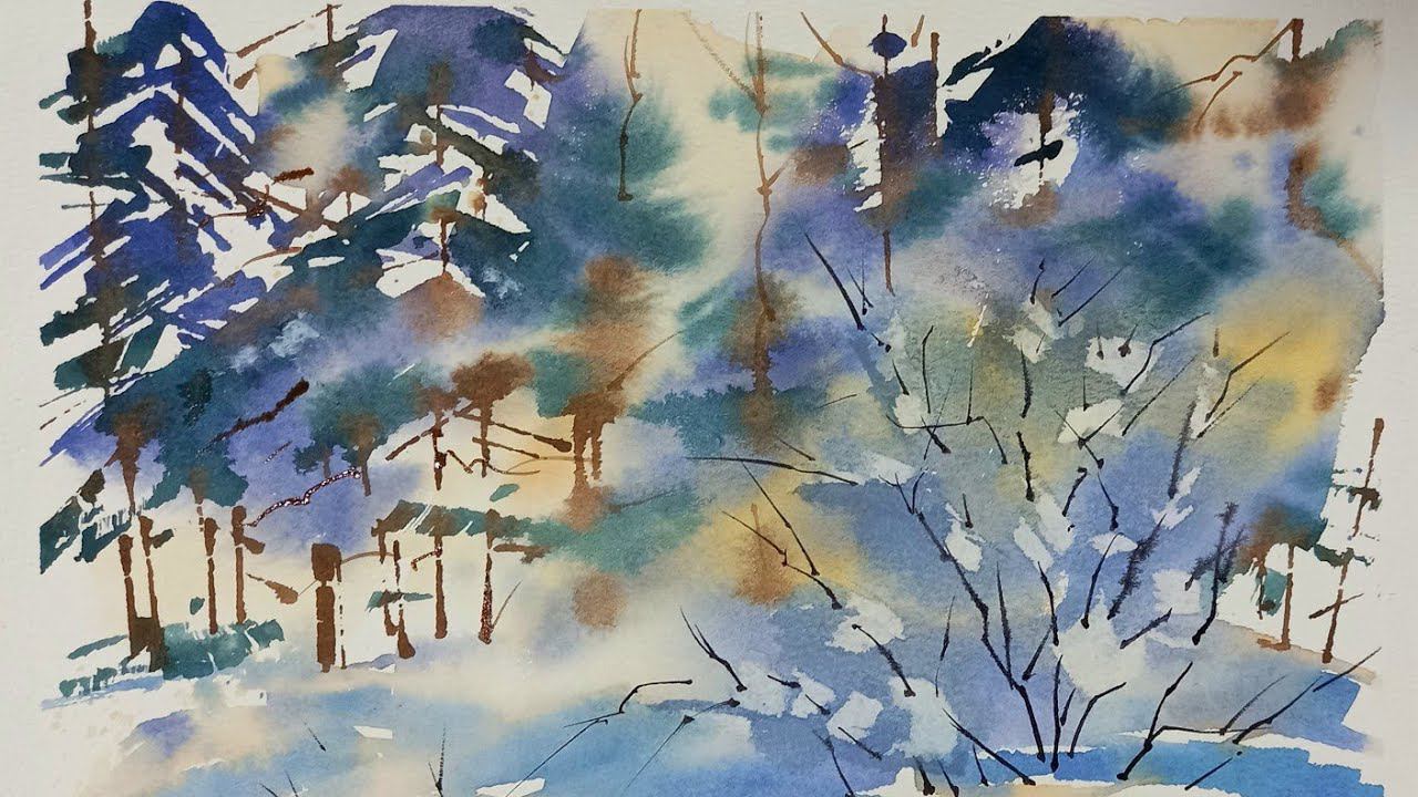 Все заснежило, стало белое и нежное смотреть онлайн