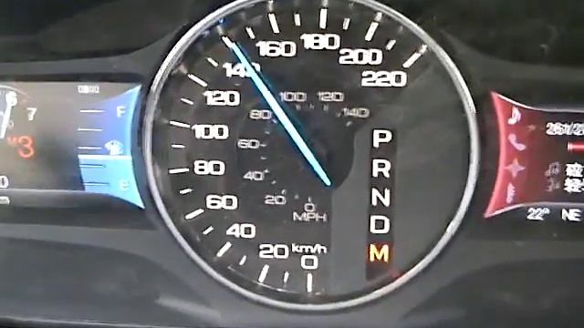 Ford Edge Sport 2012 top speed run 0-190 Km/h смотреть онлайн