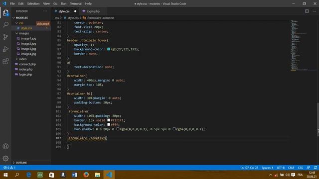 Site_web_de_collection_d'habits_PHP_MySQL_Partie 3-9#Page de Connexion смотреть онлайн