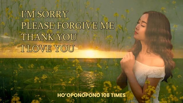 HO'OPONOPONO - 108 Repetitions (432Hz ?) Feminine Guidance