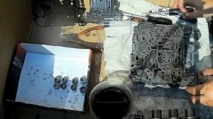 простой ремонт гидра блока коробки автомат F4A42 своими руками ?.