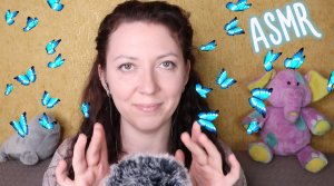 АСМР ЗВУКИ РУК / БАБОЧКИ / ASMR FINGER FLUTTERING