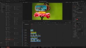 Коллаж во Вкладке Эдит в DaVinci Resolve 17