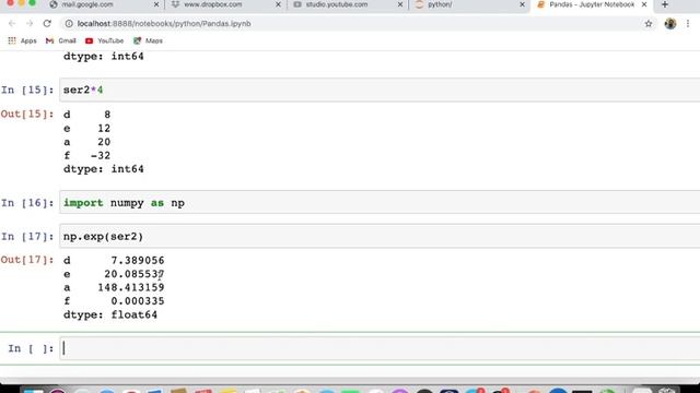 Python for Machine Learning – 40 Pandas (Series introduction) смотреть онлайн