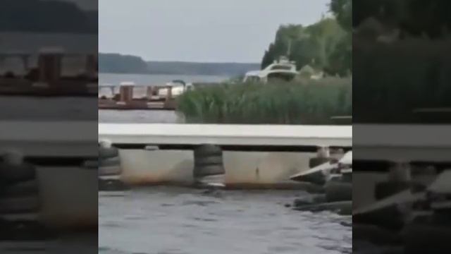 Река Волга, Конаковский раен, село Свердлово смотреть онлайн