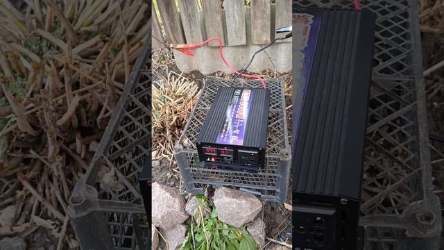 Инвертор напрямую от двух панелей