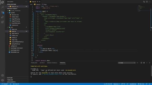 4. Hello Word dan Install React Developer Tools | Tutorial Bahasa Indonesia смотреть онлайн