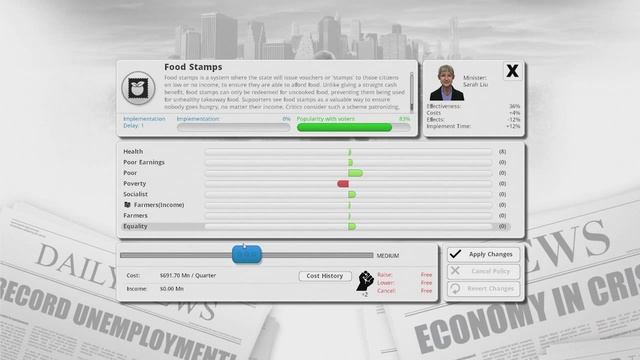 Democracy 3 вместе с Volviq[Canada] #1 смотреть онлайн