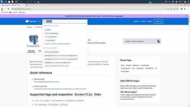 Docker | List - pull - delete docker images смотреть онлайн