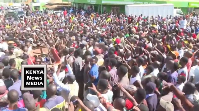 DP Ruto campaign address in Homa Bay Town a Raila Stronghold
