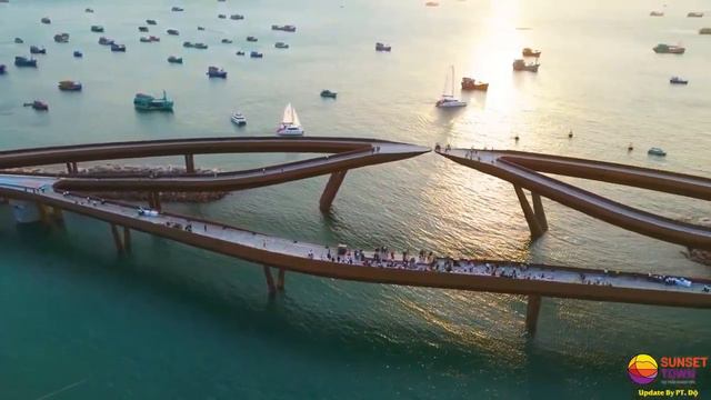 Мост Поцелуев на острове Фукуок смотреть онлайн